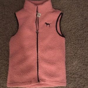 Victoria Secret Pink Sherpa Vest